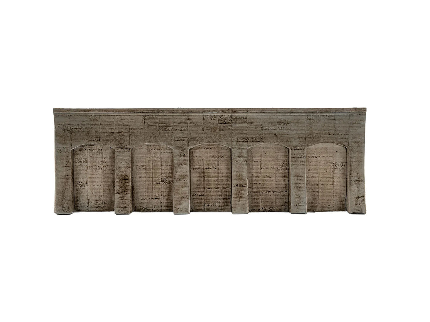 Noch 58095 Concrete Hard Foam Closed Arcade Wall 30 x 10.1cm HO Gauge