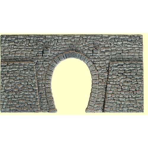 NOCH Single Track Quarrystone Hard Foam Tunnel Portal HO Gauge Scenics 58247
