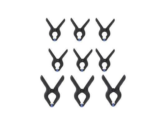 Noch Nylon Clamp Set (9) N60105 Multi Scale