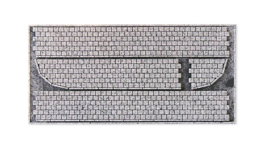 Noch Cobblestones Structured Pavement 2.4 x 83cm N60342 HO Gauge