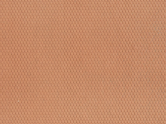 Noch Plain Tile 3D Structured Roofing 28x10cm N60360 HO Scale