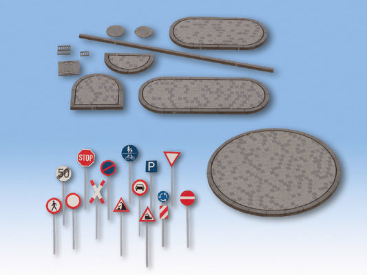 Noch Road Decoration Set N60525 HO Scale