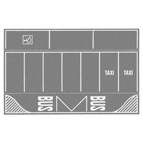 NOCH Grey Car Park 22x14cm HO Gauge Scenics 60720