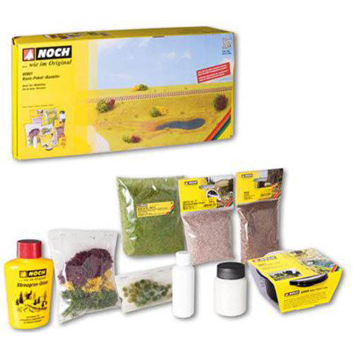 NOCH Basic Modelling Landscaping Starter Kit HO Gauge Scenics 60801
