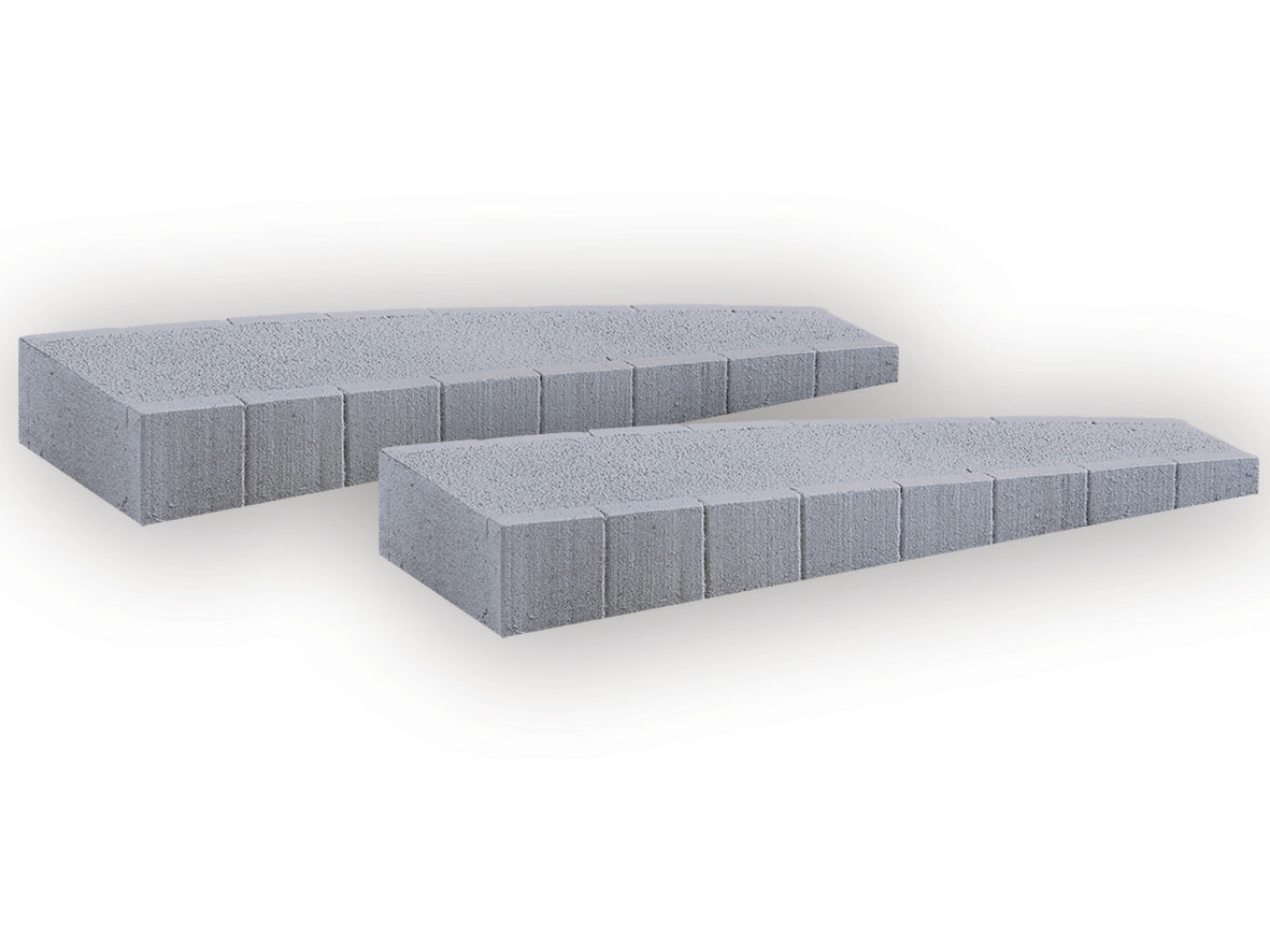 Noch 66018 Curved Hard Foam Platform Ramps (2) HO