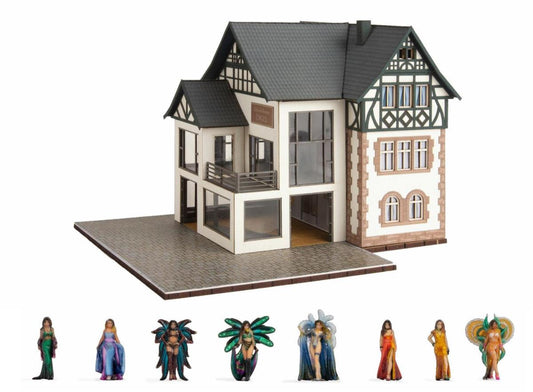 Noch 66501 micro-motion Fashion Store with Catwalk Show Laser Cut Kit HO