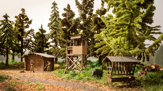 Noch 66806 In the Forest Laser Cut Kit Decoration Set HO