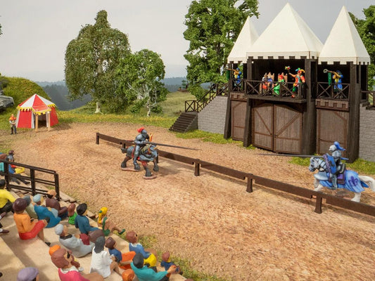 Noch Knight's Jousting Tournament micro-motion Kit with Sound HO Gauge N66828