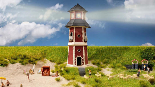 Noch Lighthouse with Working Light Laser Cut Kit N66831 HO Gauge