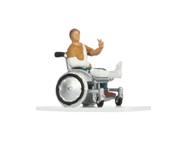 Noch 99505 Get Well Soon (Man in Wheelchair) Gift Box OO Gauge