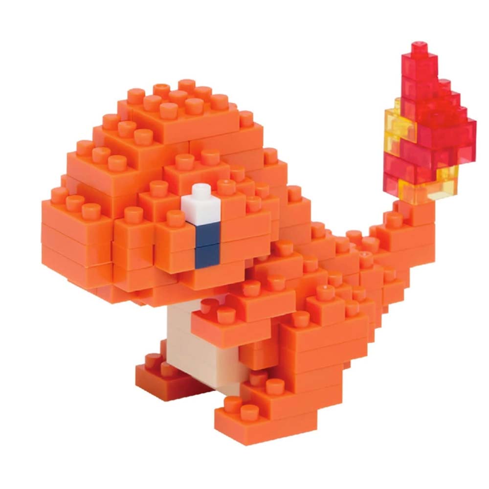 Nanoblock Pokemon Charmander Toy Gift Micro Building Blocks