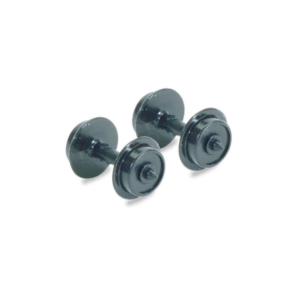 PECO NR-100 Disc Wheels On Axles Hardlon Mouldings N Gauge