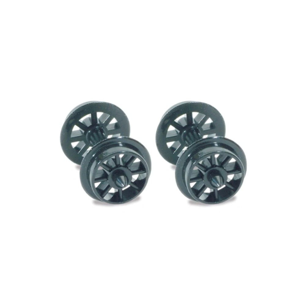 PECO NR-101 Spoked Wheels On Axles Hardlon Mouldings N Gauge
