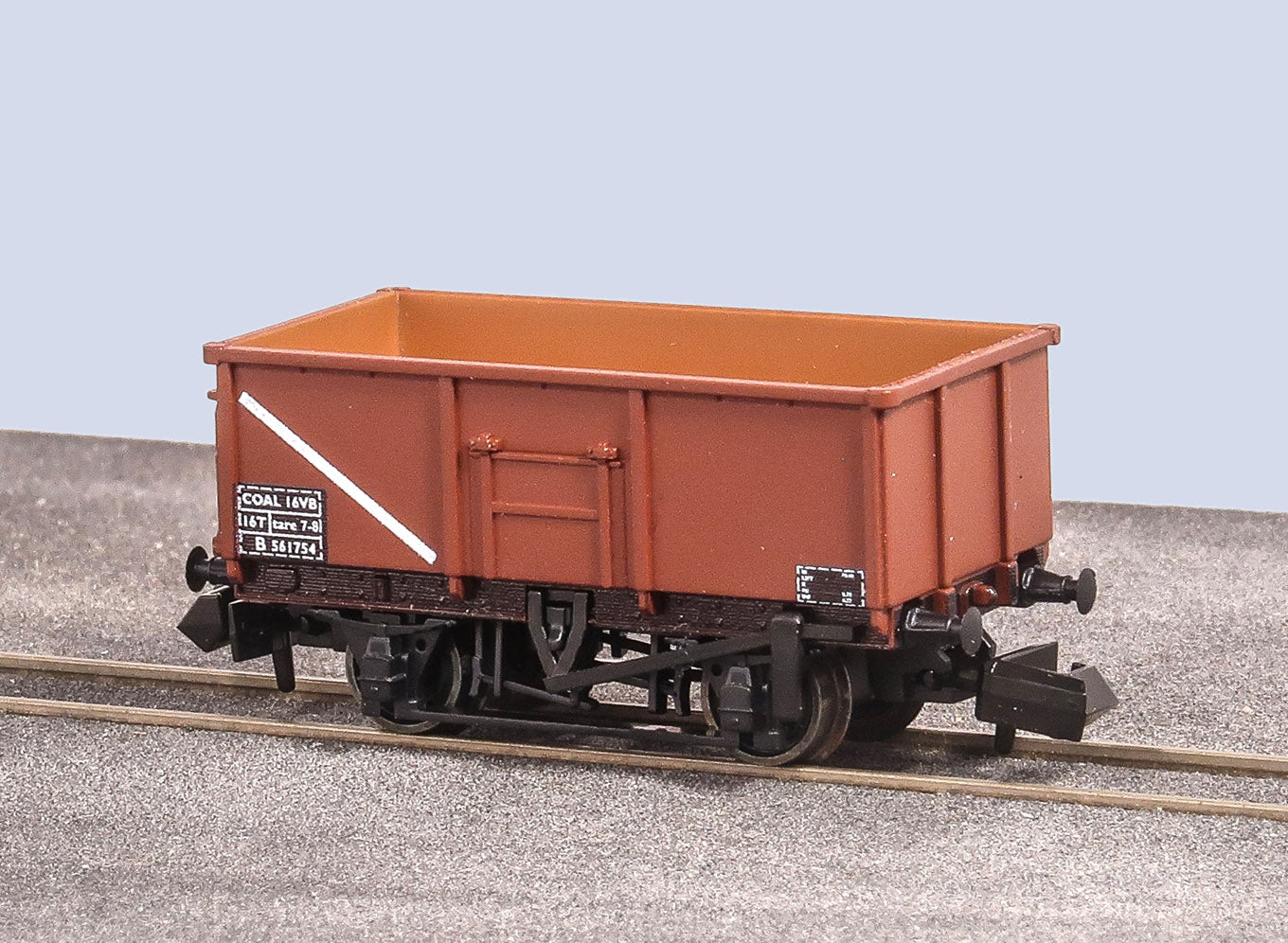 PECO NR-1020B BR 16t Mineral Wagon Coal 16VB Fitted Bauxite N Gauge