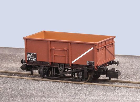 PECO NR-1021B BR 16t Mineral Wagon MCV Fitted Bauxite N Gauge