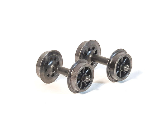 PECO NR-144 Spoked wheels n/s tyres 40 axles N Gauge