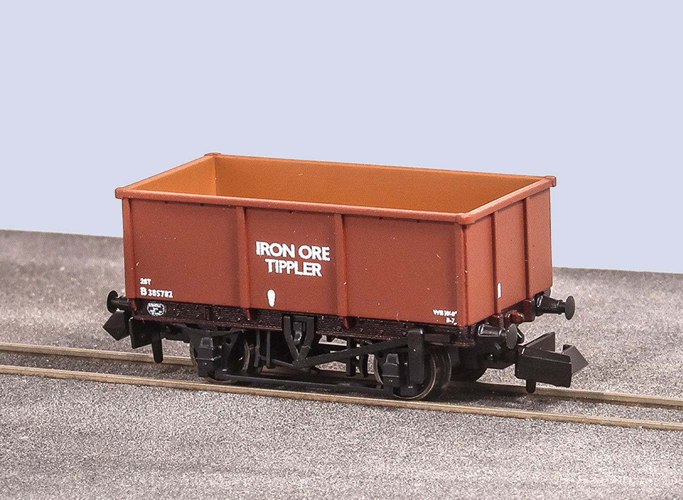 PECO NR-1502B BR Iron Ore Tippler Fitted Bauxite N Gauge