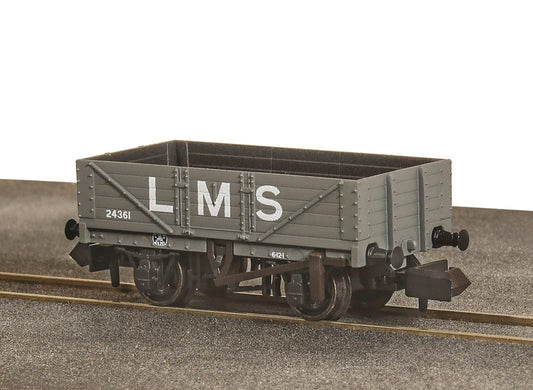 PECO NR-5003M 9ft 5 plank Open Wagon LMS N Gauge