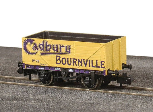 PECO NR-7015P 9ft 7 plank open wagon, Cadburys N Gauge