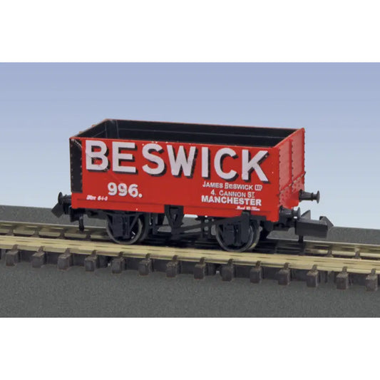 PECO NR-7020P 9ft 7 Plank Open Wagon, James Beswick N Gauge