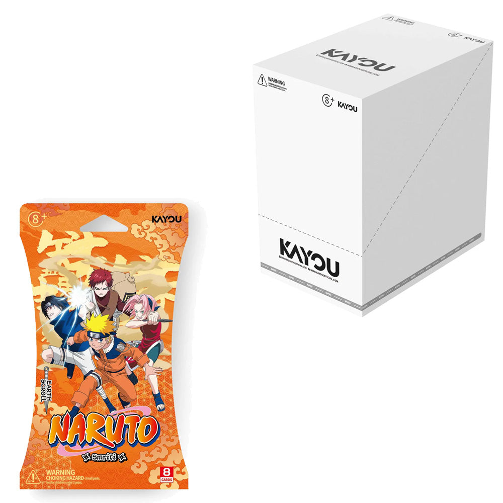 Kayou Naruto-Smriti Cards S1 A - Earth Scroll (Box of 24 Packs)