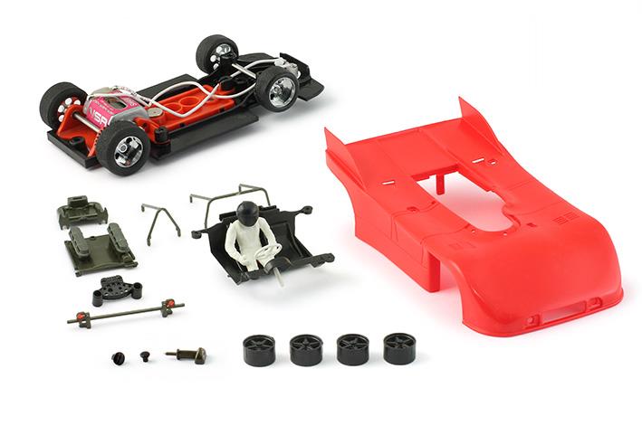 NSR Porsche 908/3 Red Kit w/Double Fin SW Shark 21.5 EVO NSR0117SW-R 1:32