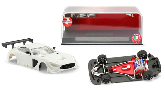 NSR Mercedes AMG GT3 EVO Complete White Kit SW Shark 25 EVO NSR0313SW 1:32