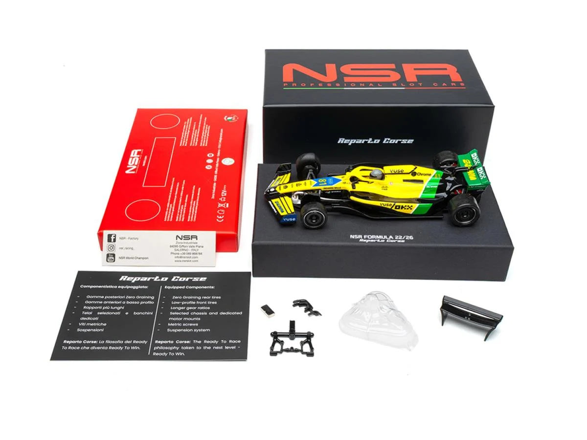 NSR NSR0540RCW-IL Racing (WT) NSR F22/26 Senna Tribute Livery No.81 OP 1:32