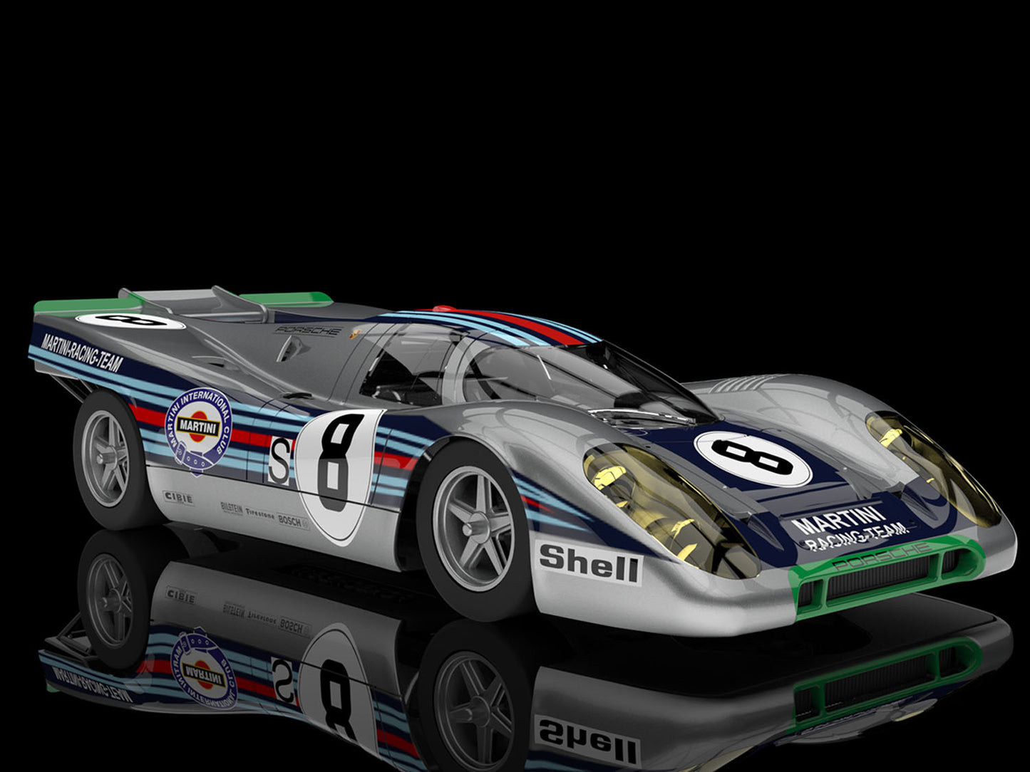 NSR P917K Martini Brands Hatch 1000km 1971 No.8 Elford/Redman NSR0579SW 1:32