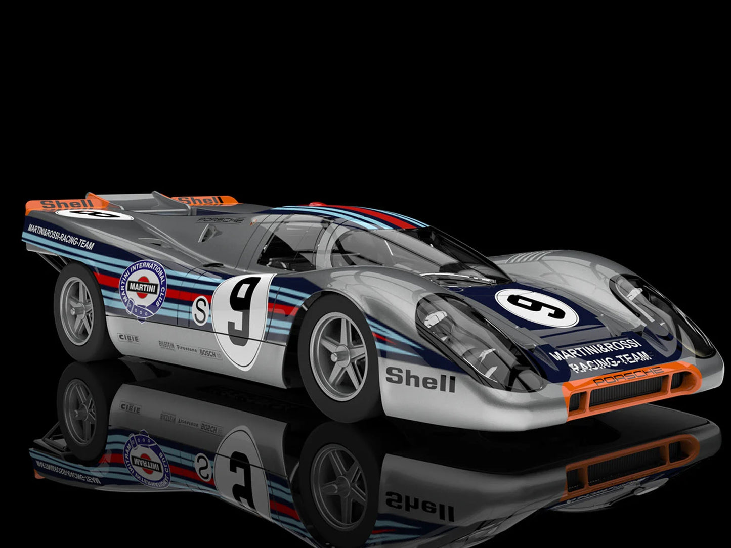 NSR P917K Martini Brands Hatch 1000km 71 N9 V Lennep/Larrousse NSR0580SW 1:32