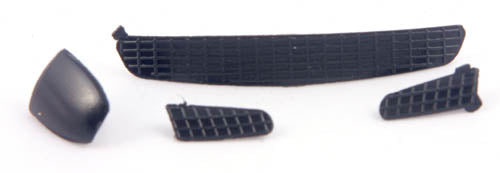 NSR Renault Clio Rally Air Scope + Front Grills 1:32 1318