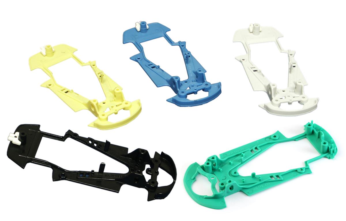 NSR Porsche 997 Medium Black EVO2 Chassis for TRI/AW/IL/SW NSR1470