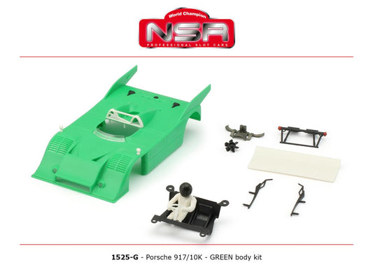 NSR 1525-G Porsche 917/10K Body Kit Green 1:32