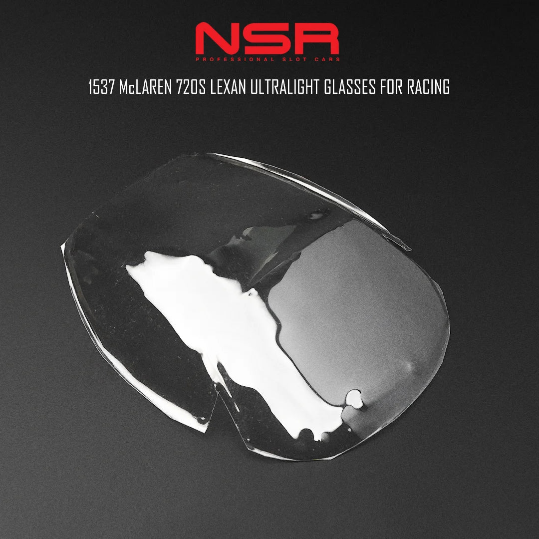 NSR 720S Lexan Ultralight Glasses for Racing NSR1537 1:32