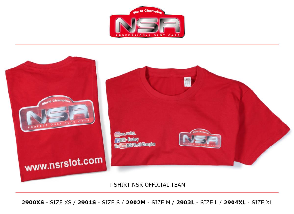 NSR Official Team T Shirt - Size S 2901S