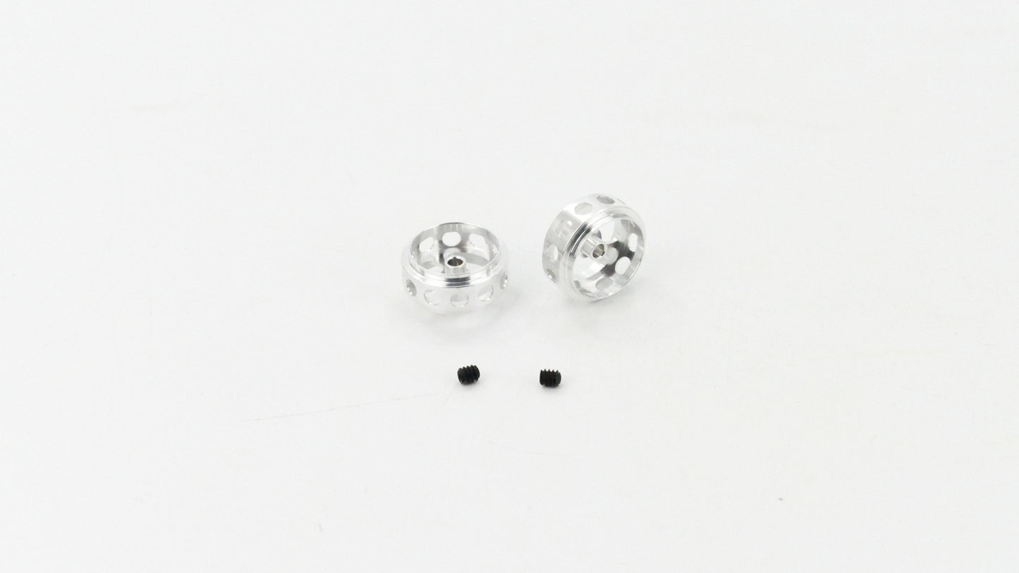 NSR 3/32 Extralight 0.8g AL Wheels Front 17 dia No Air (2) NSR5028 1:32