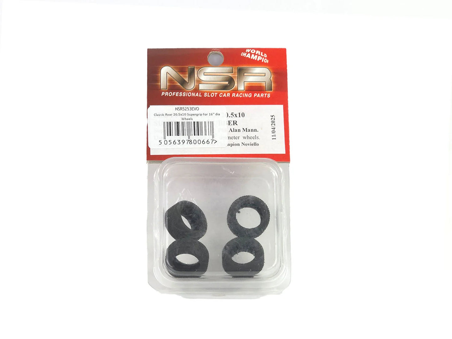 NSR Classic Rear 20.5x10 Supergrip for 16'' dia Wheels NSR5253EVO 1:32