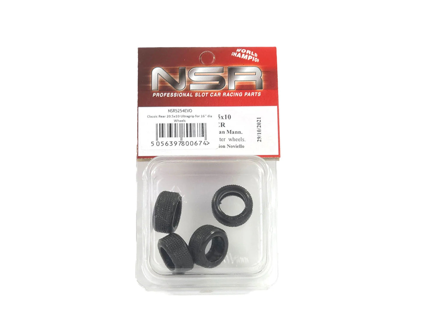 NSR Classic Rear 20.5x10 Ultragrip for 16'' dia Wheels NSR5254EVO 1:32
