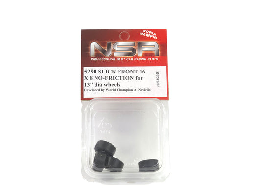 NSR Slick Front 16x8 No Friction for 13'' dia Wheels NSR5290EVO 1:32