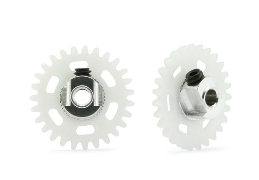 NSR 6627EVO 3/32 AW Soft Plastic Gear 27t White Dia.16mm EVO 1:32