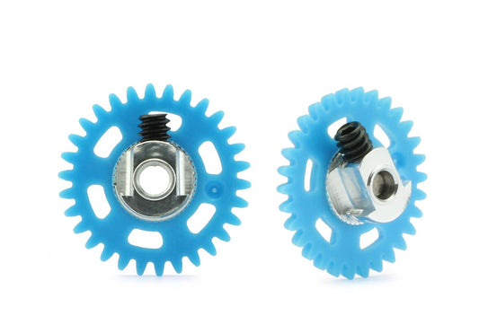 NSR 6630EVO 3/32 AW Soft Plastic Gear 30t Dark Blue Dia.16mm EVO 1:32
