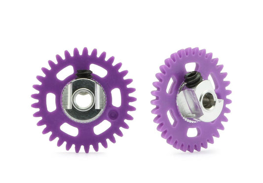 NSR 6633EVO 3/32 AW Soft Plastic Gear 33t Magenta Dia.16mm EVO 1:32
