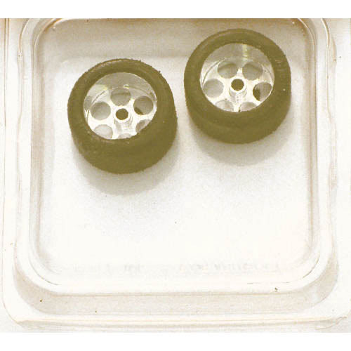 NSR 3/32 Rear RTR 20.5 x11.5mm Trued Rubber Tyres 17" Wheels (2) NSR9011