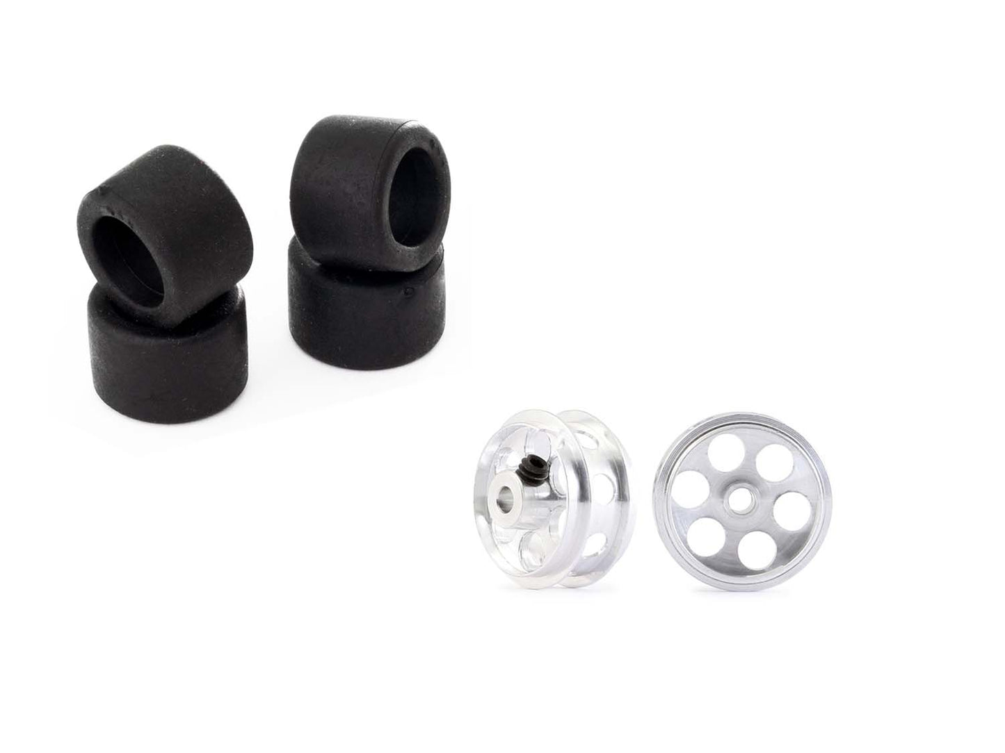 NSR 3/32 Rear Slick RTR 20x13 Xtrme 16.5 Rims F22 (5033/5294E) 1:32 9076E