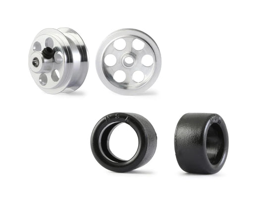 NSR 3/32 Rear Slick RTR 19x10.5 Zero Grain 16mm (5002/5271Z) NSR9086 1:32