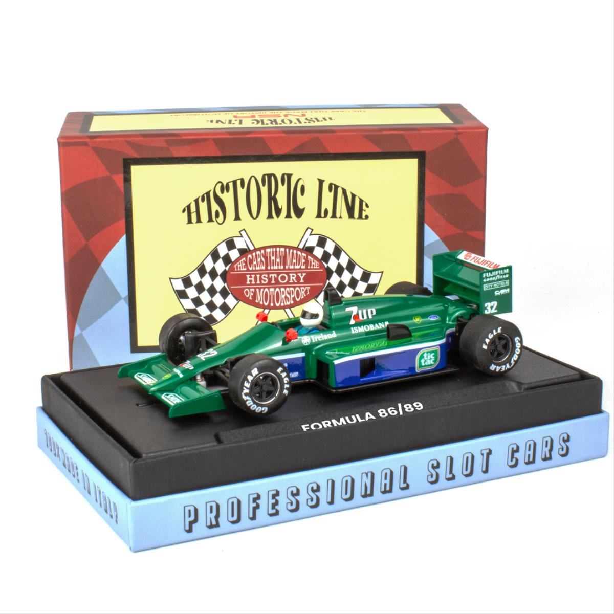 NSR Historic Line Formula 86/89 Jordan 7up No.32 SCH NSRHL02 1:32