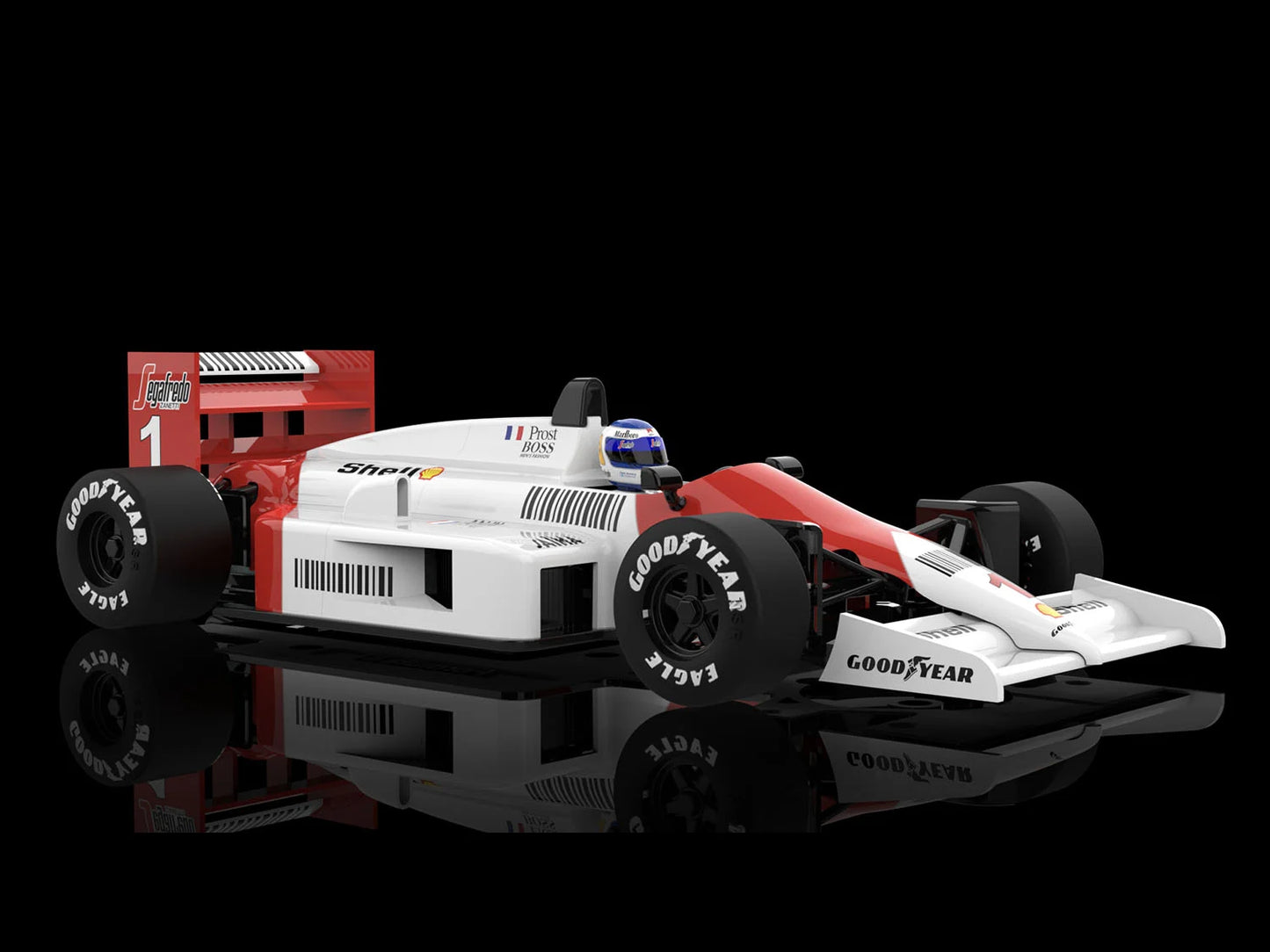 NSR NSRHL11 NSR F86/89 MP4/2 1986 No.1 AP IL King 21k EVO3 1:32