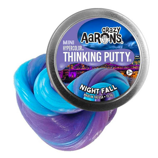 Crazy Aaron's Night Fall Thinking Foam Stretch Toy Mini Tin NT003