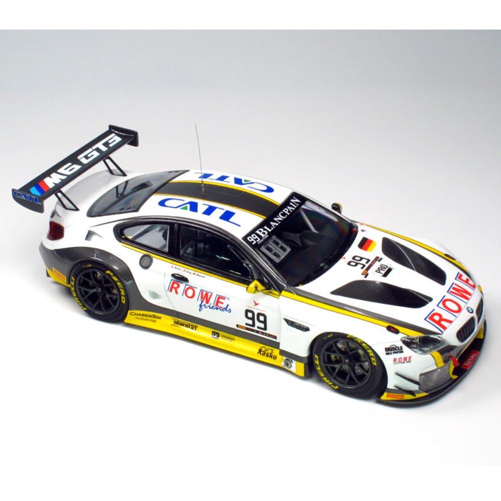 Nunu 24001 BMW M6 GT3 Rowe 24h SPA 2016 #99 Winner 1:24 Model Kit