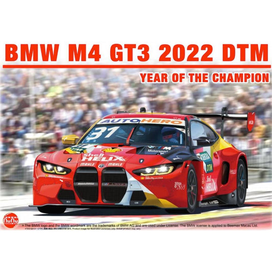 Nunu 24045 BMW M4 GT3 2022 DTM Year of the Champion 1:24 Model Kit